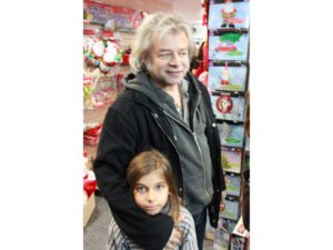 Somló Tamás a Smile Shop Mikulás ünnepségén